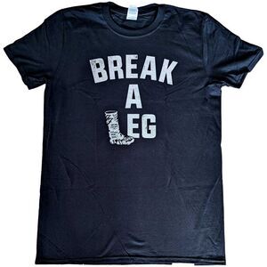 Foo Fighters Unisex Adult Break A Leg Milton Keynes Back Print Cotton T-Shirt /